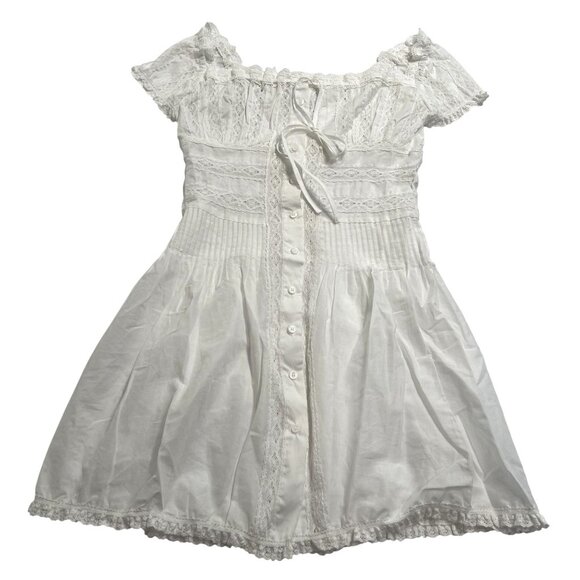 With Jean Aster Dress in White - Picture 1 of 5